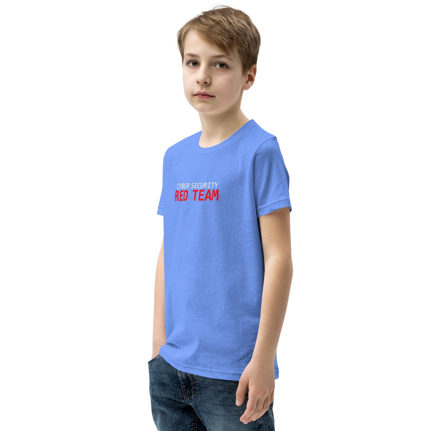 Cyber Security Red Team - Junior - Youth Short Sleeve T-Shirt by DarkByteGear