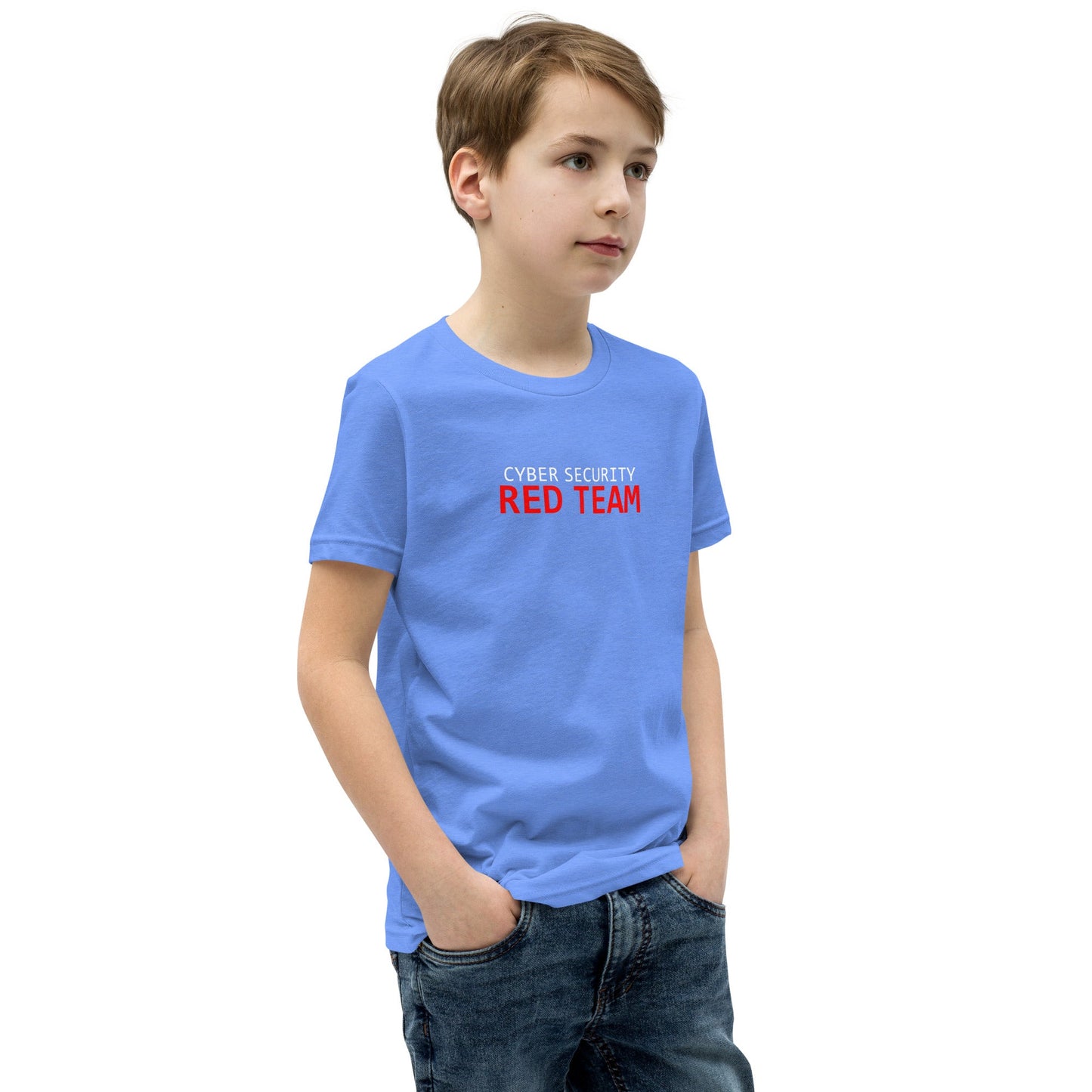 Cyber Security Red Team - Junior - Youth Short Sleeve T-Shirt by DarkByteGear