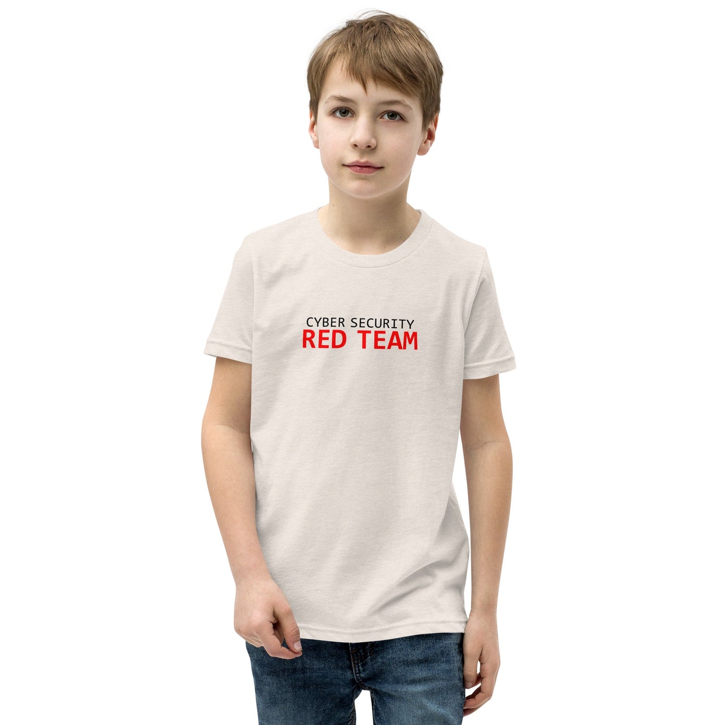 Cyber Security Red Team - Junior - Youth Short Sleeve T-Shirt by DarkByteGear