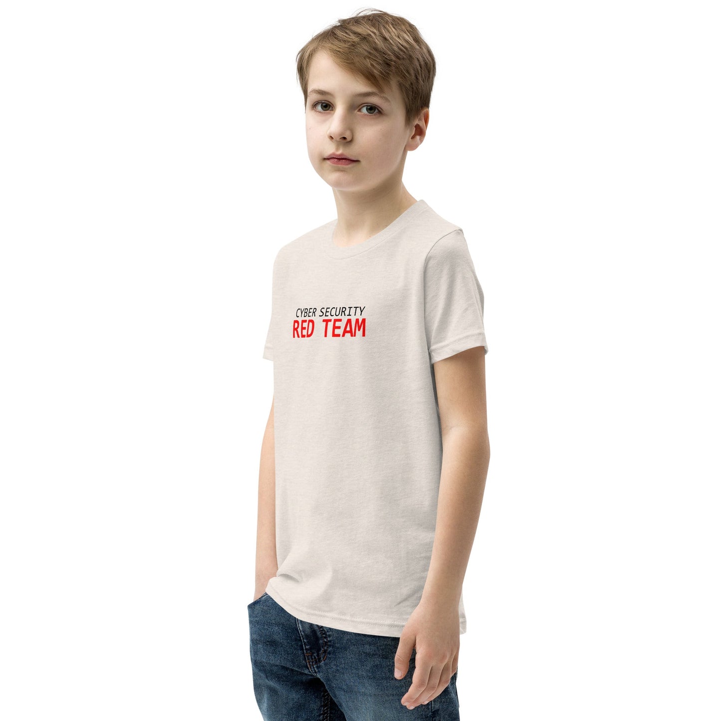 Cyber Security Red Team - Junior - Youth Short Sleeve T-Shirt by DarkByteGear