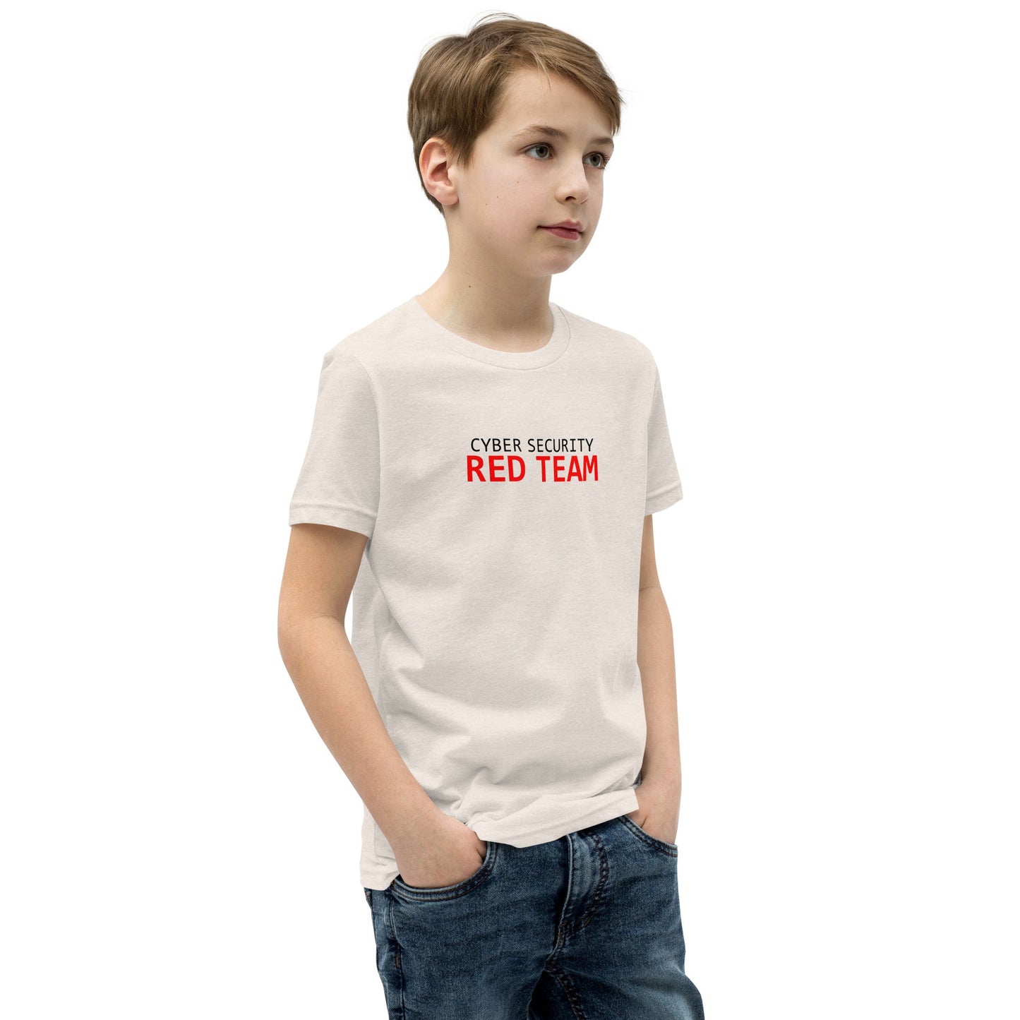 Cyber Security Red Team - Junior - Youth Short Sleeve T-Shirt by DarkByteGear