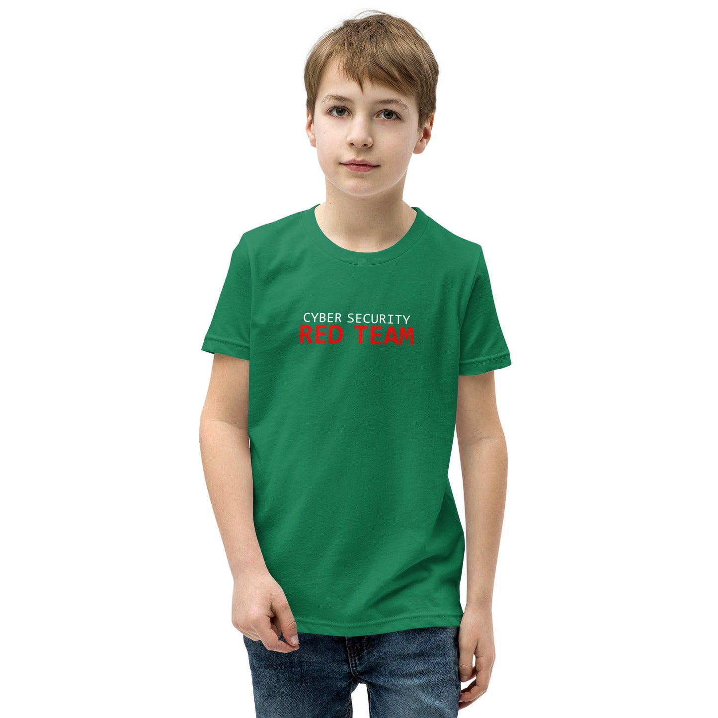 Cyber Security Red Team - Junior - Youth Short Sleeve T-Shirt by DarkByteGear