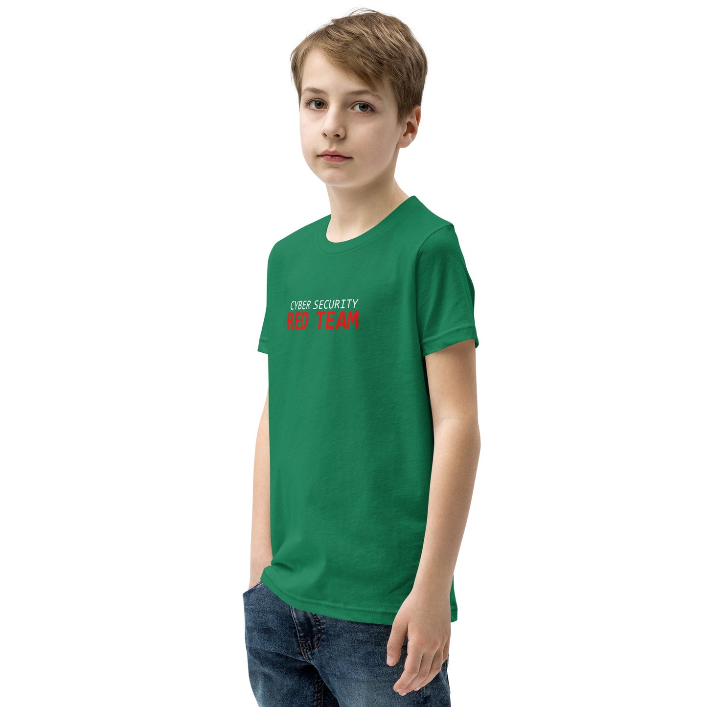 Cyber Security Red Team - Junior - Youth Short Sleeve T-Shirt by DarkByteGear