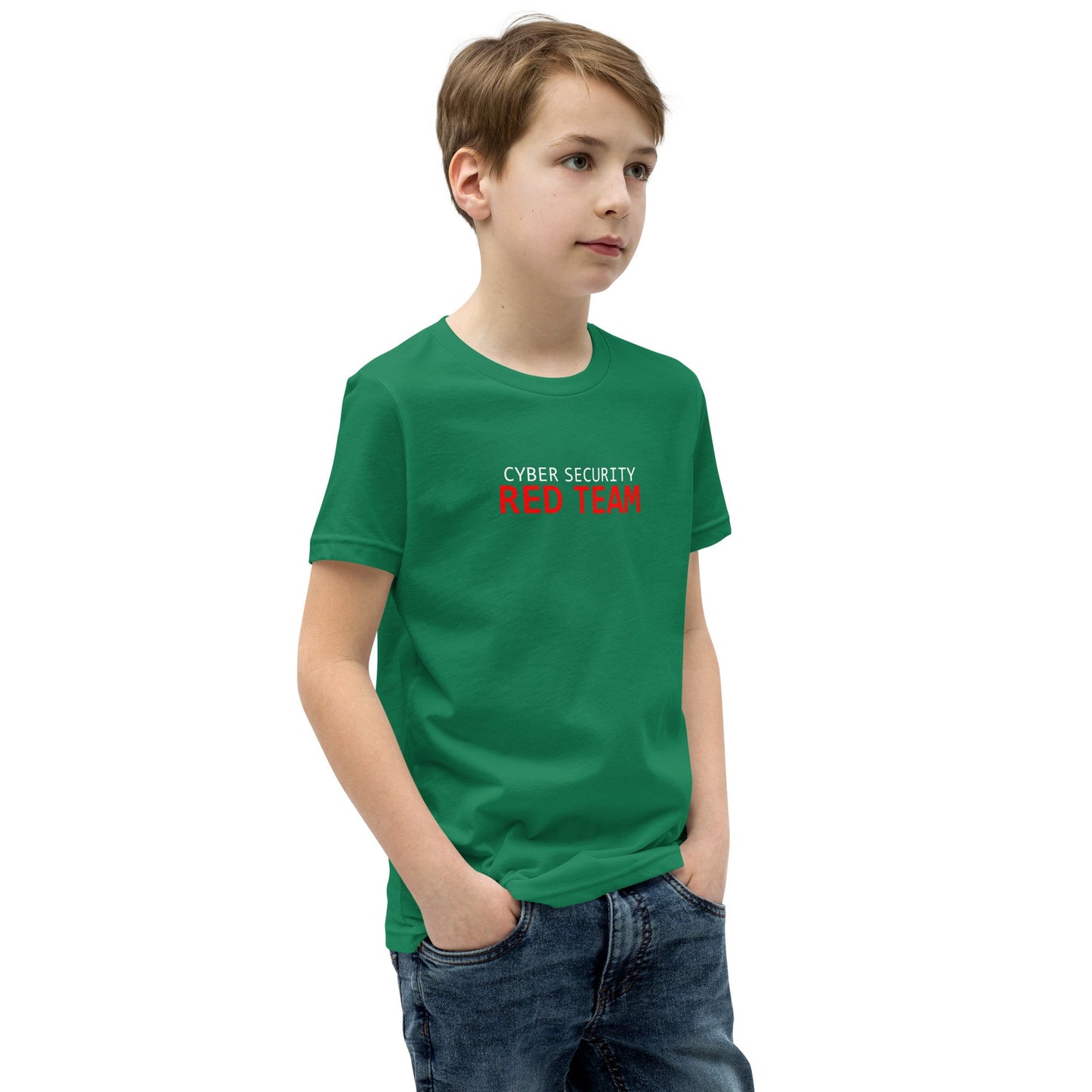 Cyber Security Red Team - Junior - Youth Short Sleeve T-Shirt by DarkByteGear