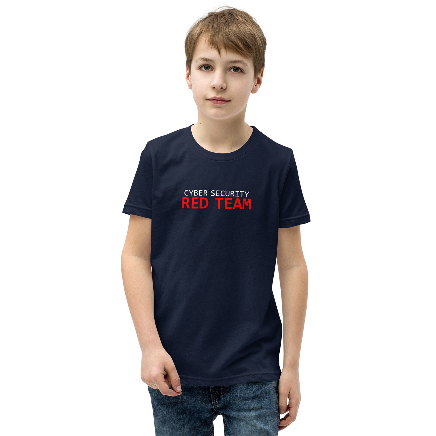 Cyber Security Red Team - Junior - Youth Short Sleeve T-Shirt by DarkByteGear