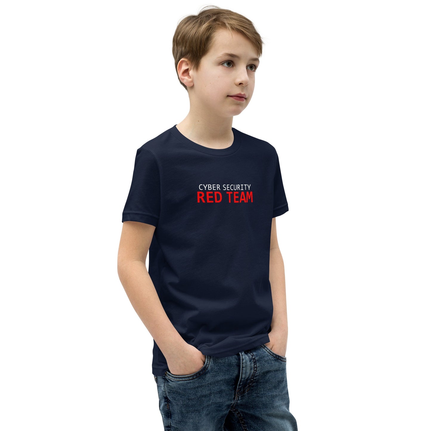 Cyber Security Red Team - Junior - Youth Short Sleeve T-Shirt by DarkByteGear