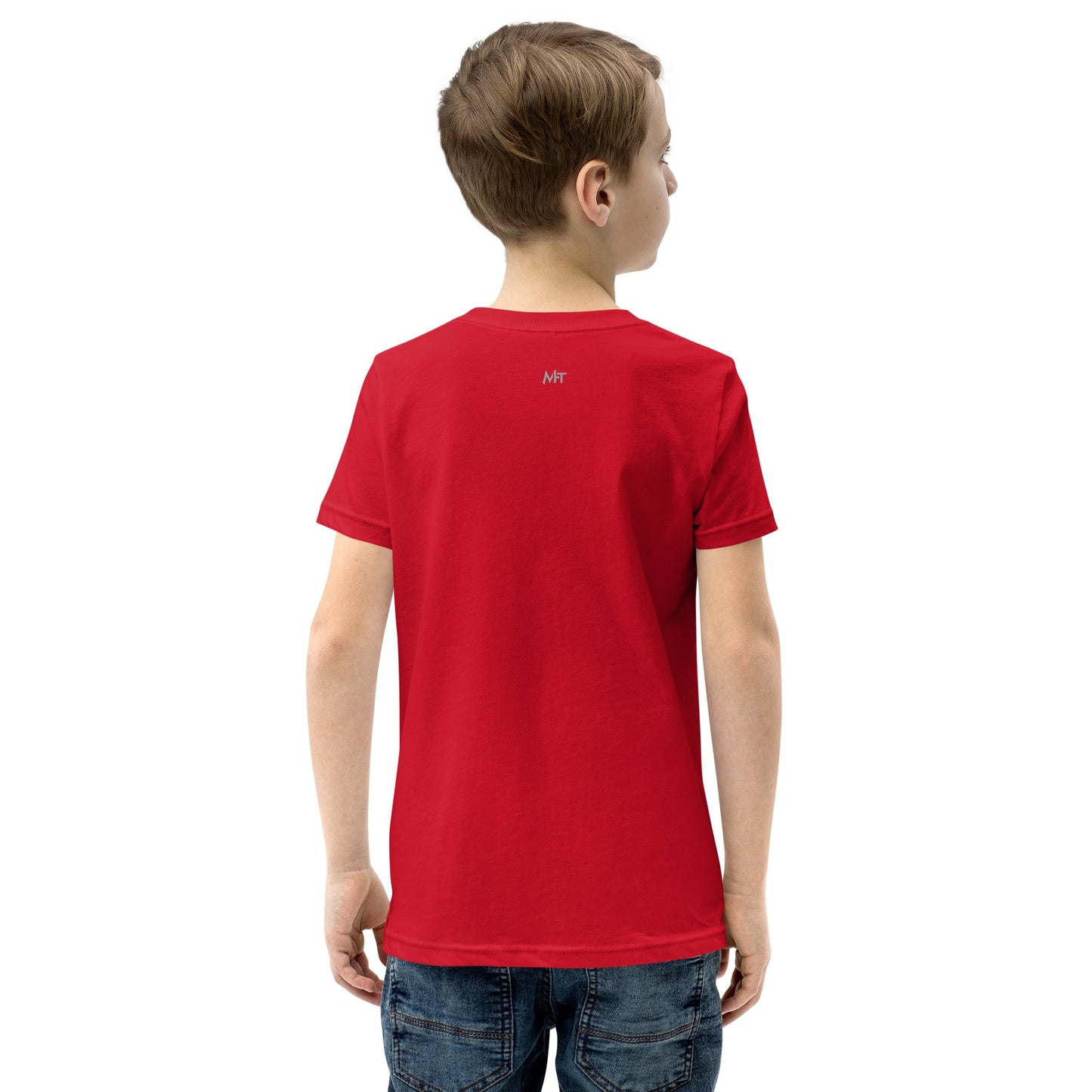 Cyber Security Red Team - Junior - Youth Short Sleeve T-Shirt by DarkByteGear