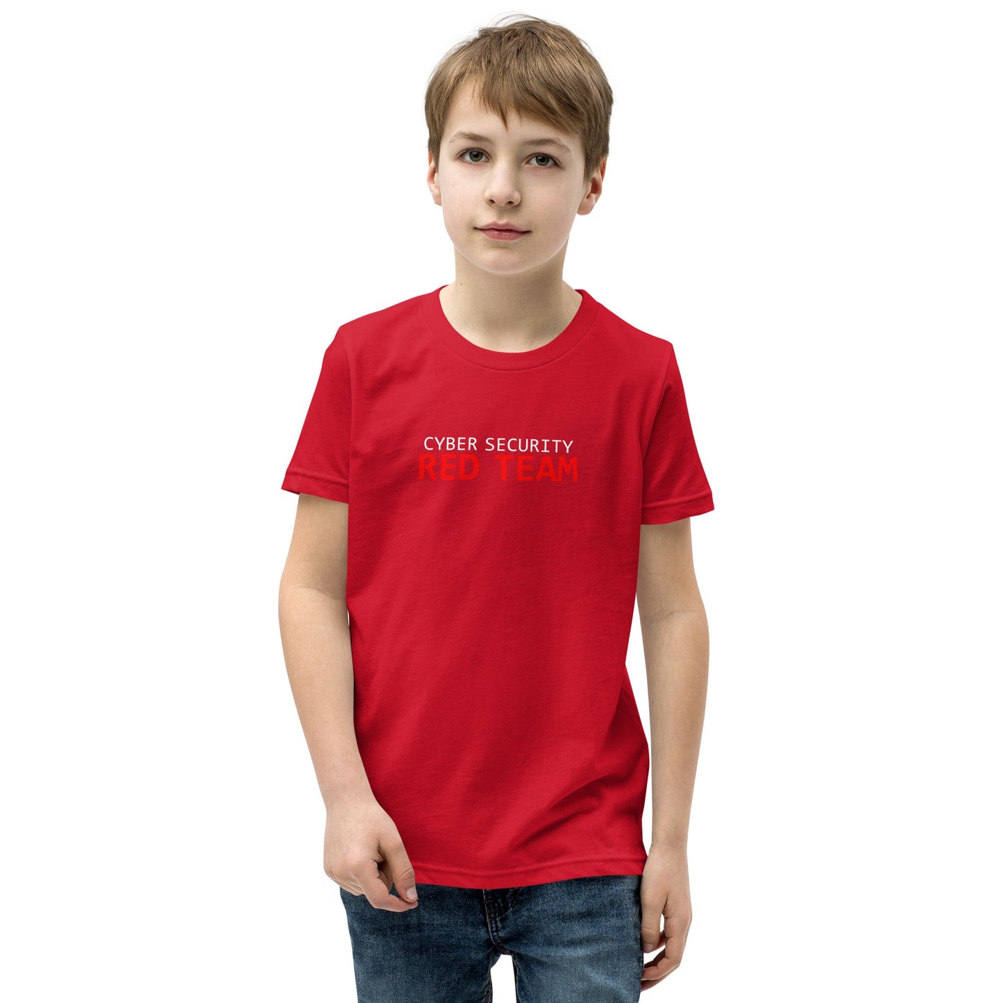 Cyber Security Red Team - Junior - Youth Short Sleeve T-Shirt by DarkByteGear