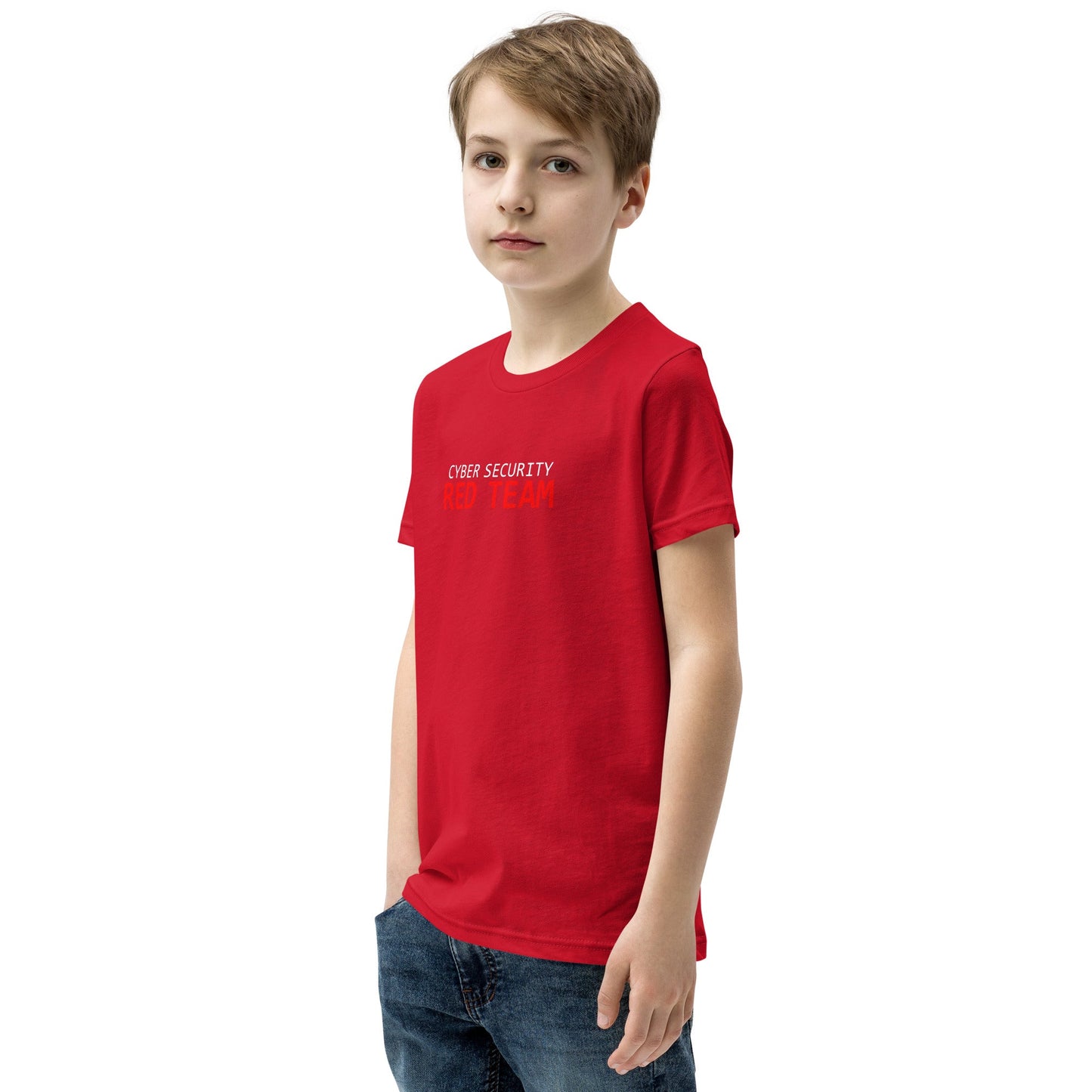 Cyber Security Red Team - Junior - Youth Short Sleeve T-Shirt by DarkByteGear
