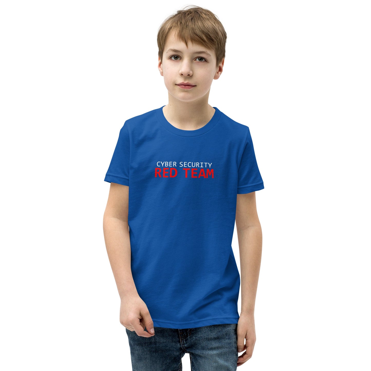 Cyber Security Red Team - Junior - Youth Short Sleeve T-Shirt by DarkByteGear