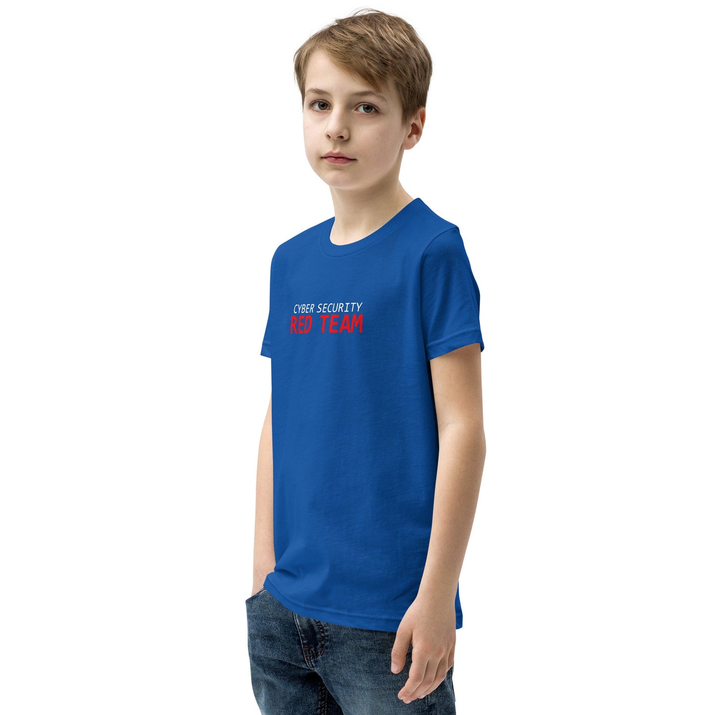 Cyber Security Red Team - Junior - Youth Short Sleeve T-Shirt by DarkByteGear