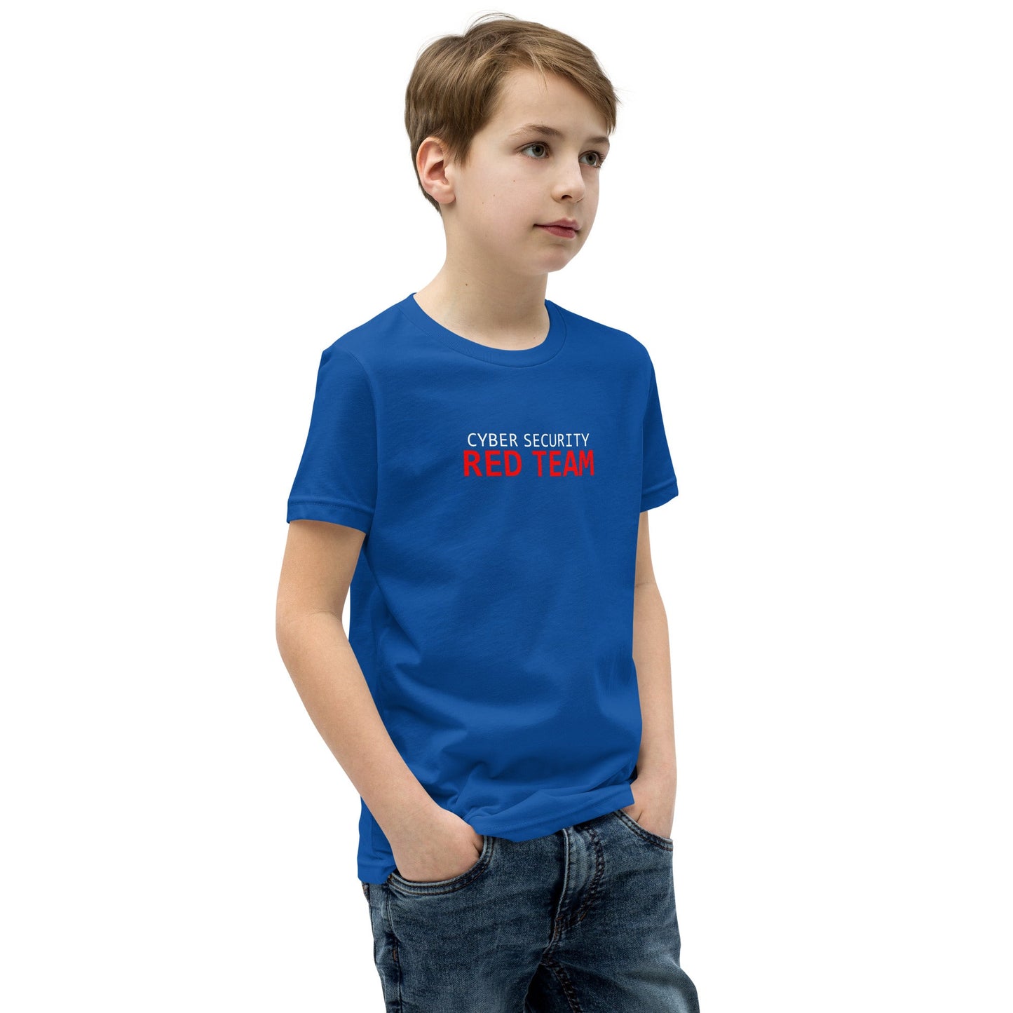 Cyber Security Red Team - Junior - Youth Short Sleeve T-Shirt by DarkByteGear