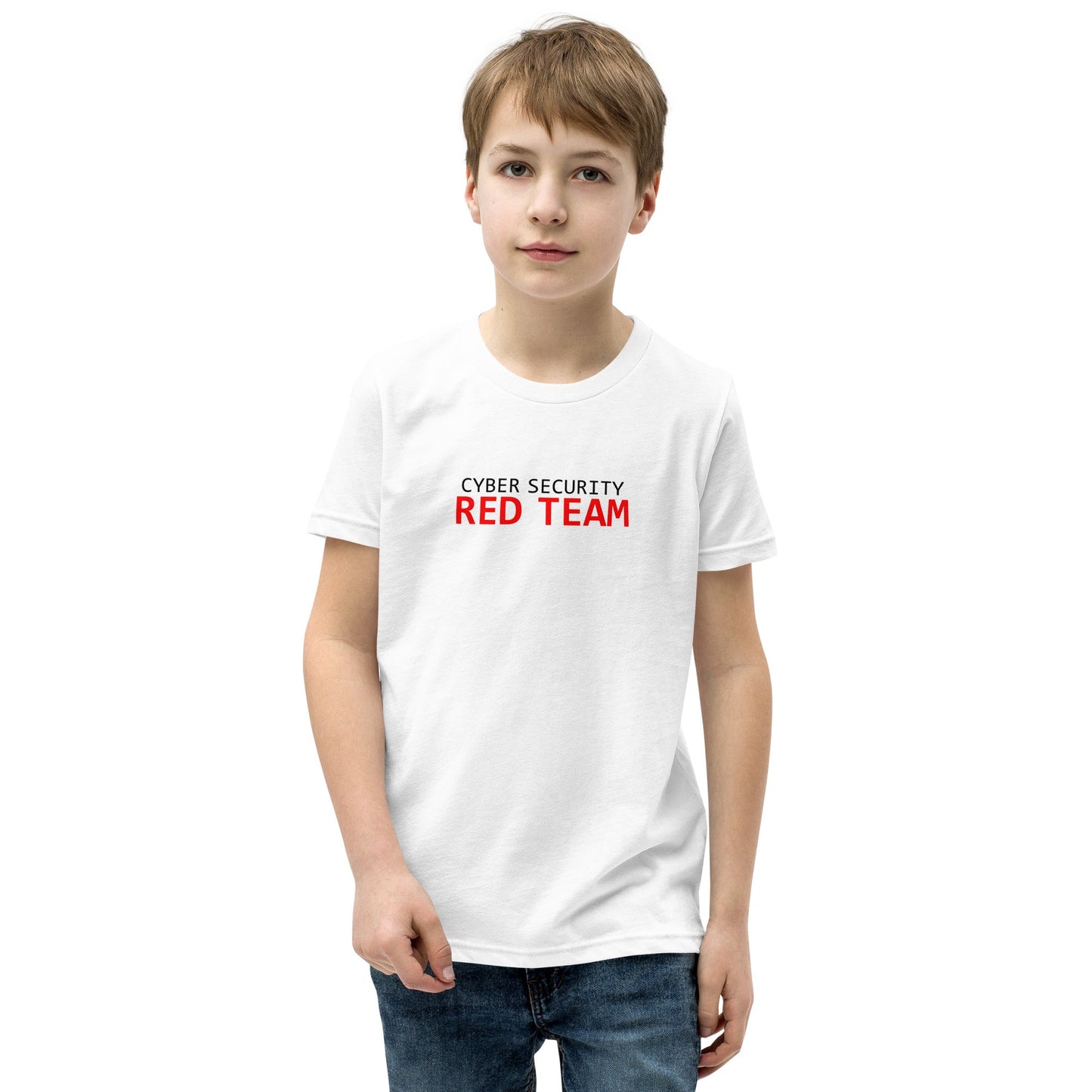 Cyber Security Red Team - Junior - Youth Short Sleeve T-Shirt by DarkByteGear