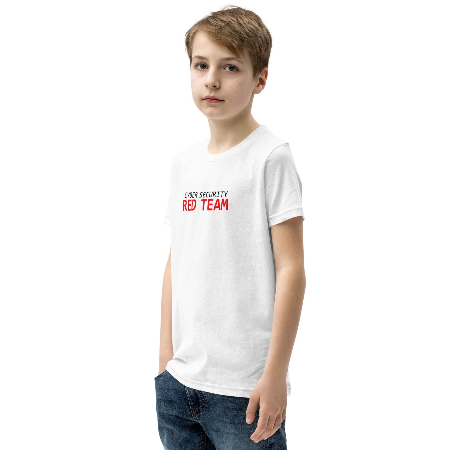 Cyber Security Red Team - Junior - Youth Short Sleeve T-Shirt by DarkByteGear