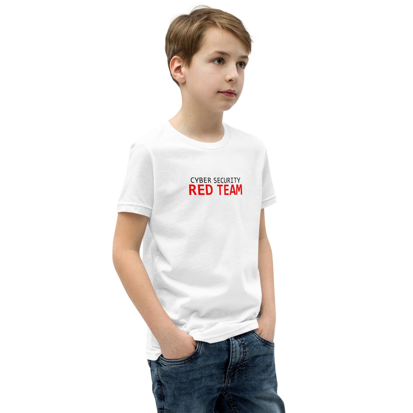 Cyber Security Red Team - Junior - Youth Short Sleeve T-Shirt by DarkByteGear