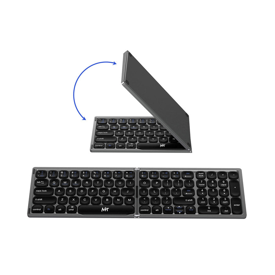 Black Hat Hacker Pro K81 Folding Keyboard by DarkByteGear