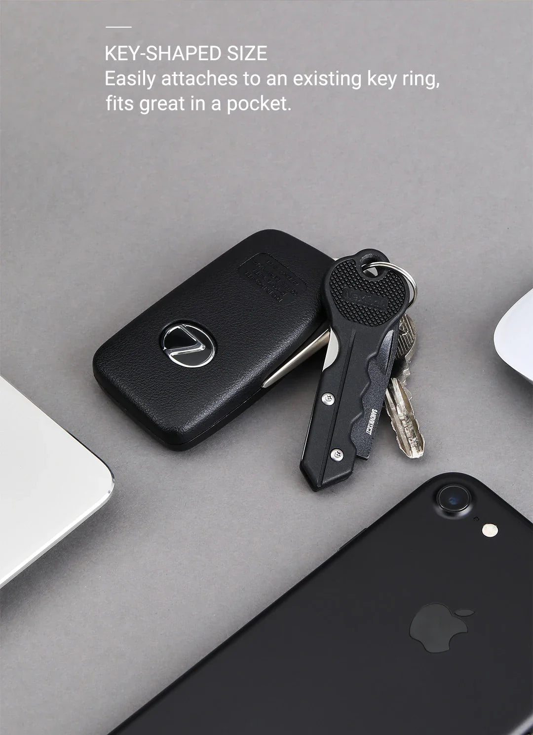 MiniParcel Opener Pocket Knife by DarkByteGear