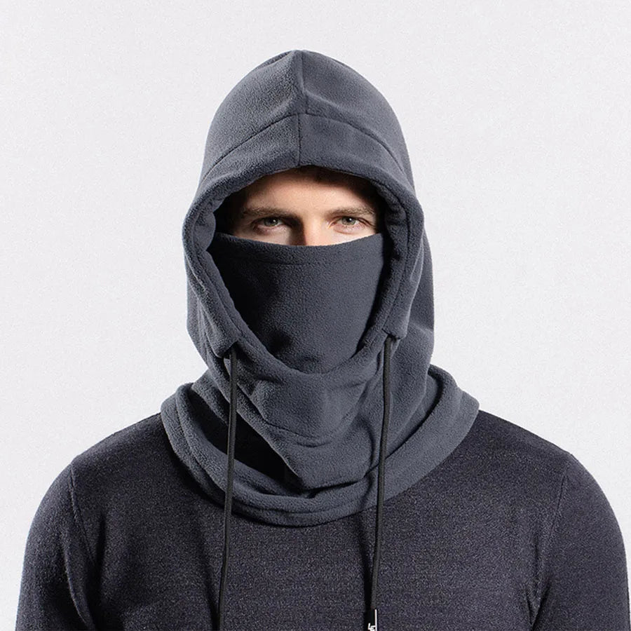Fashion Winter Warm Cap for Men Women Fleece Balaclava Hat Head Cover Neck Hat Motorcycle Bike Windproof Sports Scarf Caps by DarkByteGear