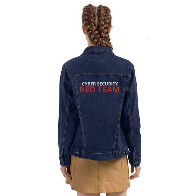 Cyber Security Red Team - Unisex Denim Jacket by DarkByteGear