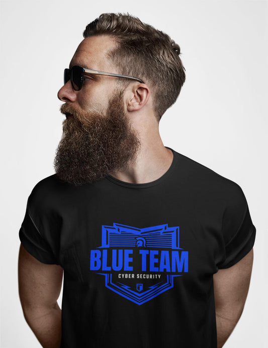 Cyber Security Blue Team - Short-Sleeve Unisex T-Shirt by DarkByteGear