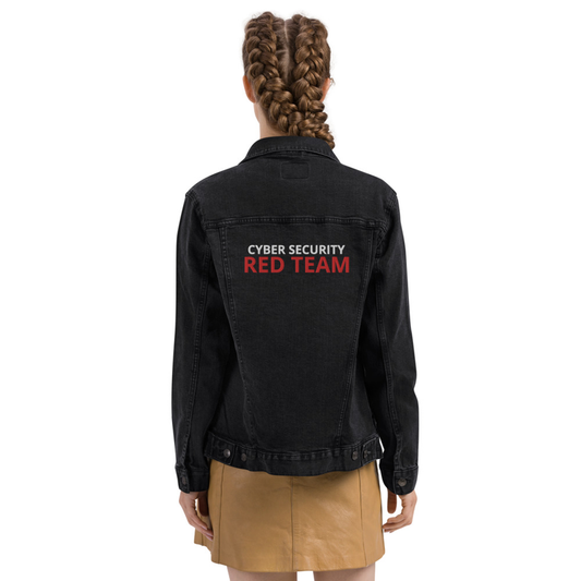 Cyber Security Red Team - Unisex Denim Jacket by DarkByteGear