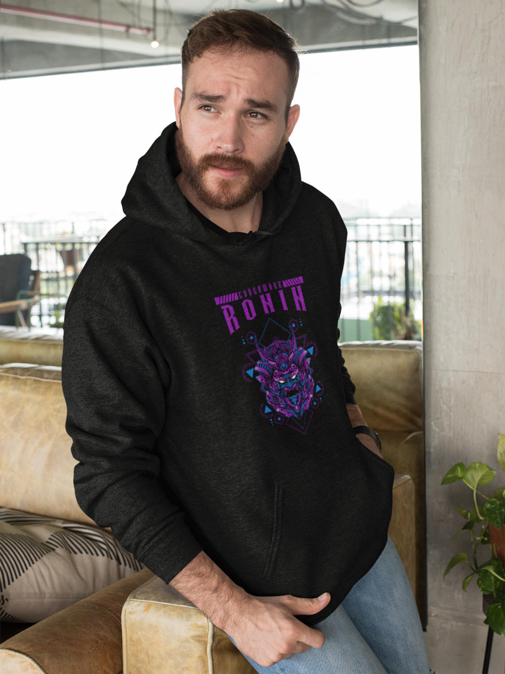 CyberWare Ronin - Unisex Hoodie by DarkByteGear