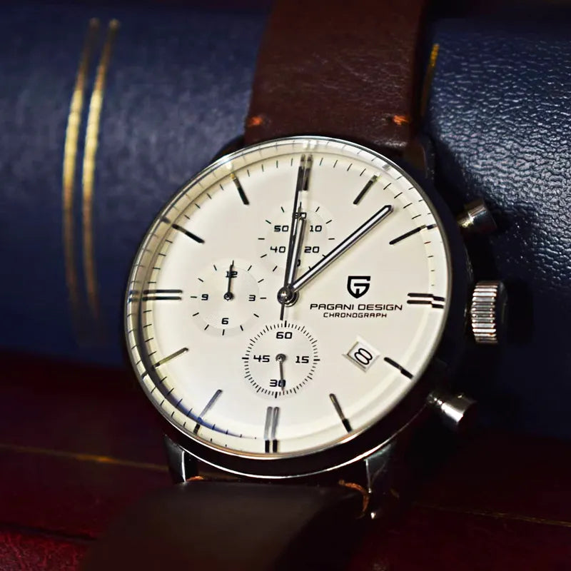 PAGANI DESIGN 2720 Men's Watches Quartz Business watch by DarkByteGear