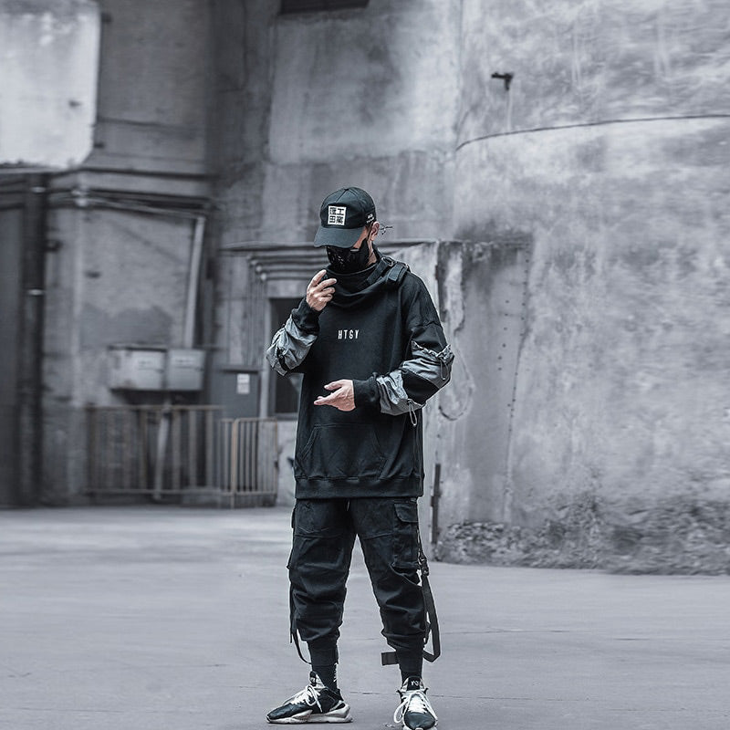 Neo-Tokyo Tech Fusion Techgear Hoodie by DarkByteGear