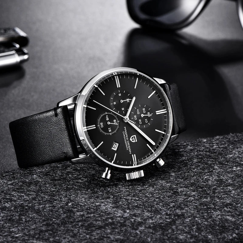 PAGANI DESIGN 2720 Men's Watches Quartz Business watch by DarkByteGear