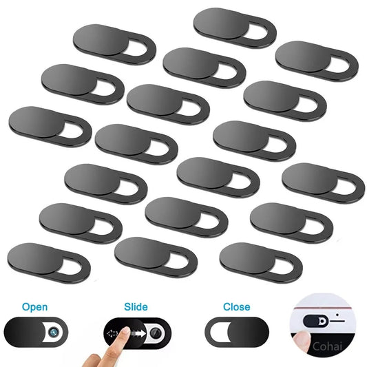 1/20PCS Webcam Cover Shutter Magnet Slider Universal Antispy Camera Cover For Web Laptop Ipad Macbook Phone Lens Privacy Sticker by DarkByteGear