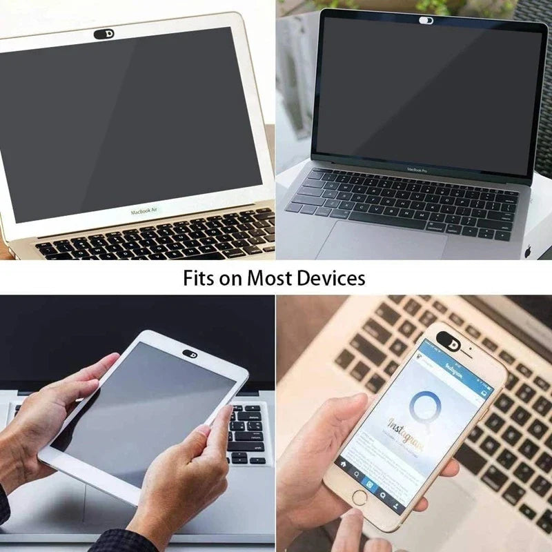 1/20PCS Webcam Cover Shutter Magnet Slider Universal Antispy Camera Cover For Web Laptop Ipad Macbook Phone Lens Privacy Sticker by DarkByteGear