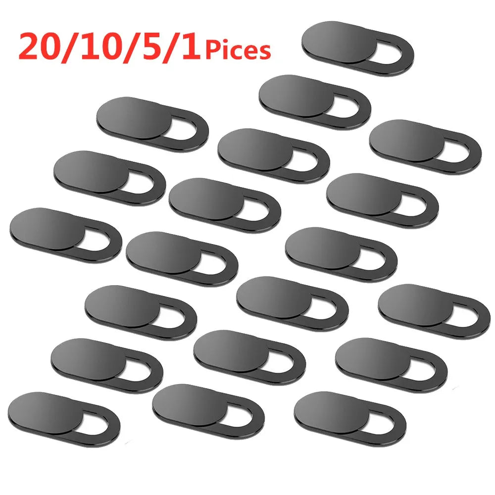 1/20PCS Webcam Cover Shutter Magnet Slider Universal Antispy Camera Cover For Web Laptop Ipad Macbook Phone Lens Privacy Sticker by DarkByteGear