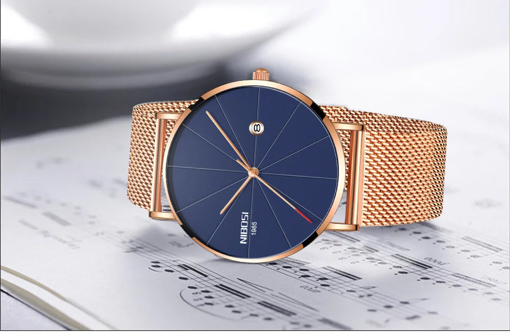 NIBOSI New Men's Watch Ultra-thin Fashion Watches by DarkByteGear