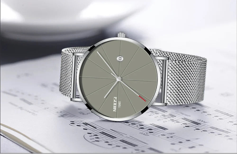 NIBOSI New Men's Watch Ultra-thin Fashion Watches by DarkByteGear