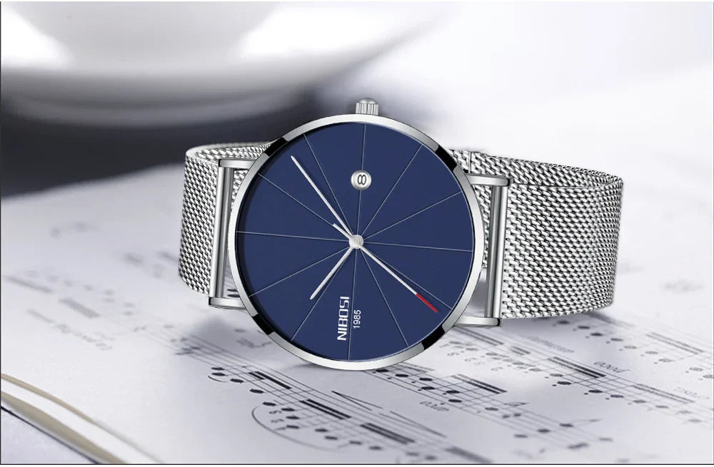 NIBOSI New Men's Watch Ultra-thin Fashion Watches by DarkByteGear
