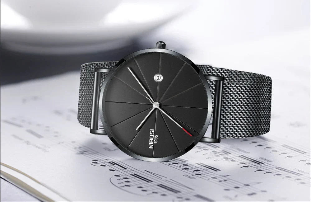 NIBOSI New Men's Watch Ultra-thin Fashion Watches by DarkByteGear