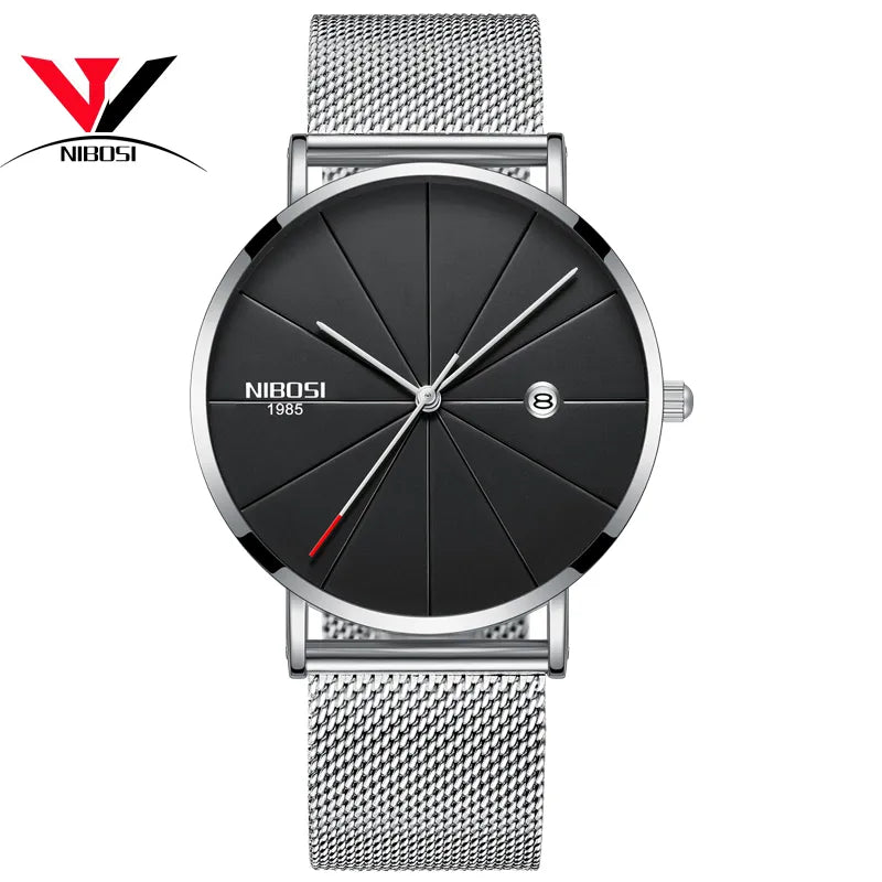NIBOSI New Men's Watch Ultra-thin Fashion Watches by DarkByteGear