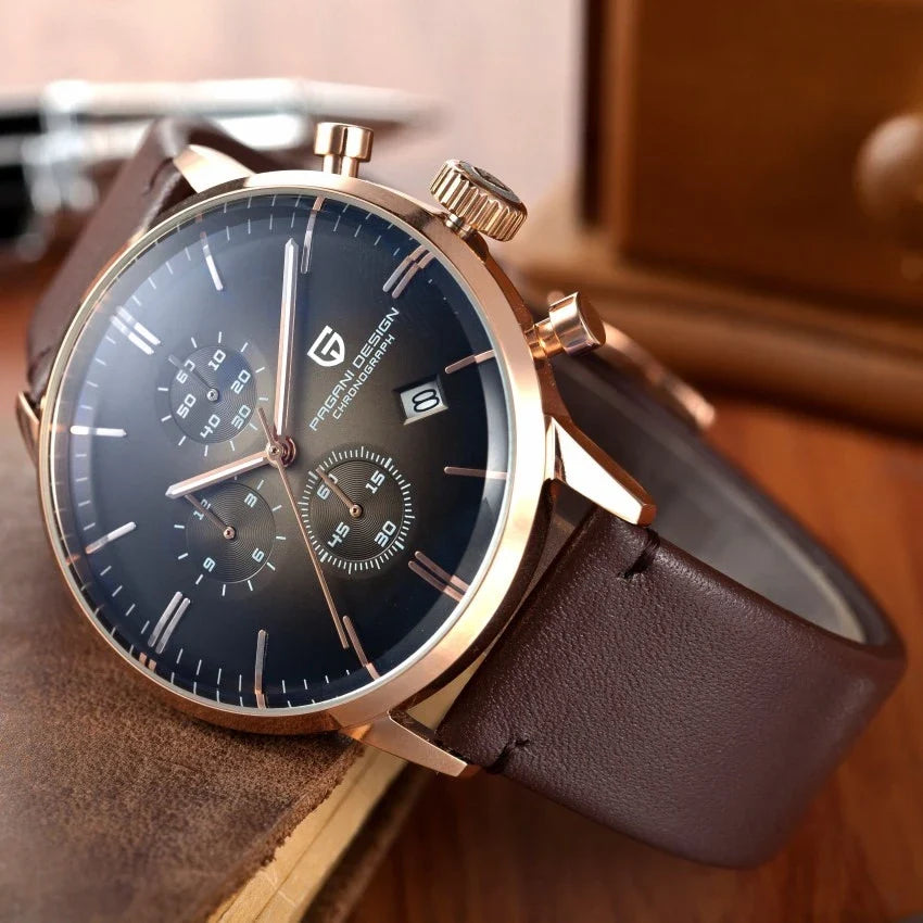 Mens Watches Top Brand Luxury Waterproof by DarkByteGear