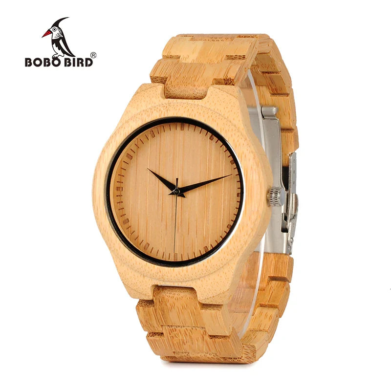 BOBO BIRD Bamboo Watch Men by DarkByteGear