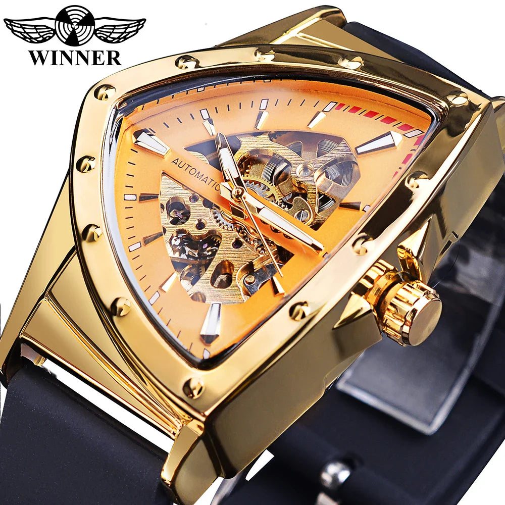 WINNER Sport Style Men's Watche by DarkByteGear