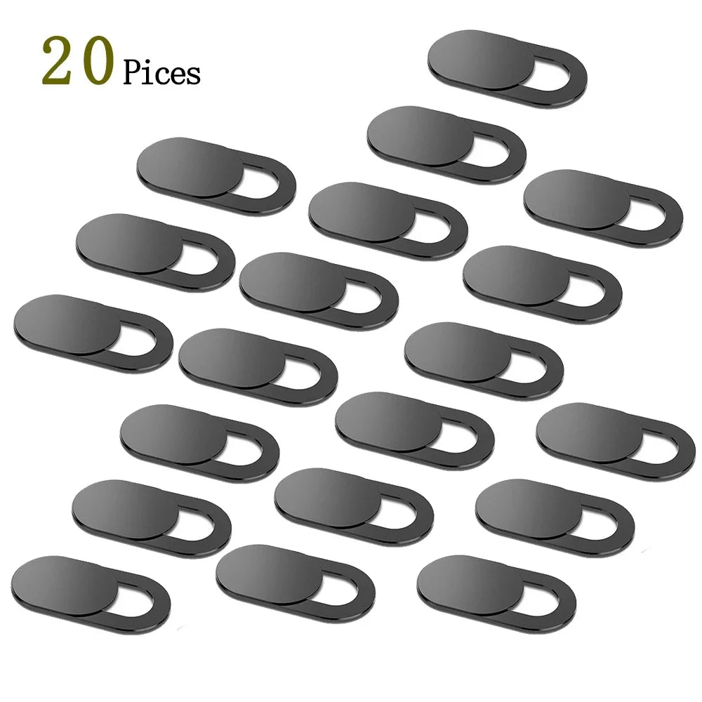 1/20PCS Webcam Cover Shutter Magnet Slider Universal Antispy Camera Cover For Web Laptop Ipad Macbook Phone Lens Privacy Sticker by DarkByteGear