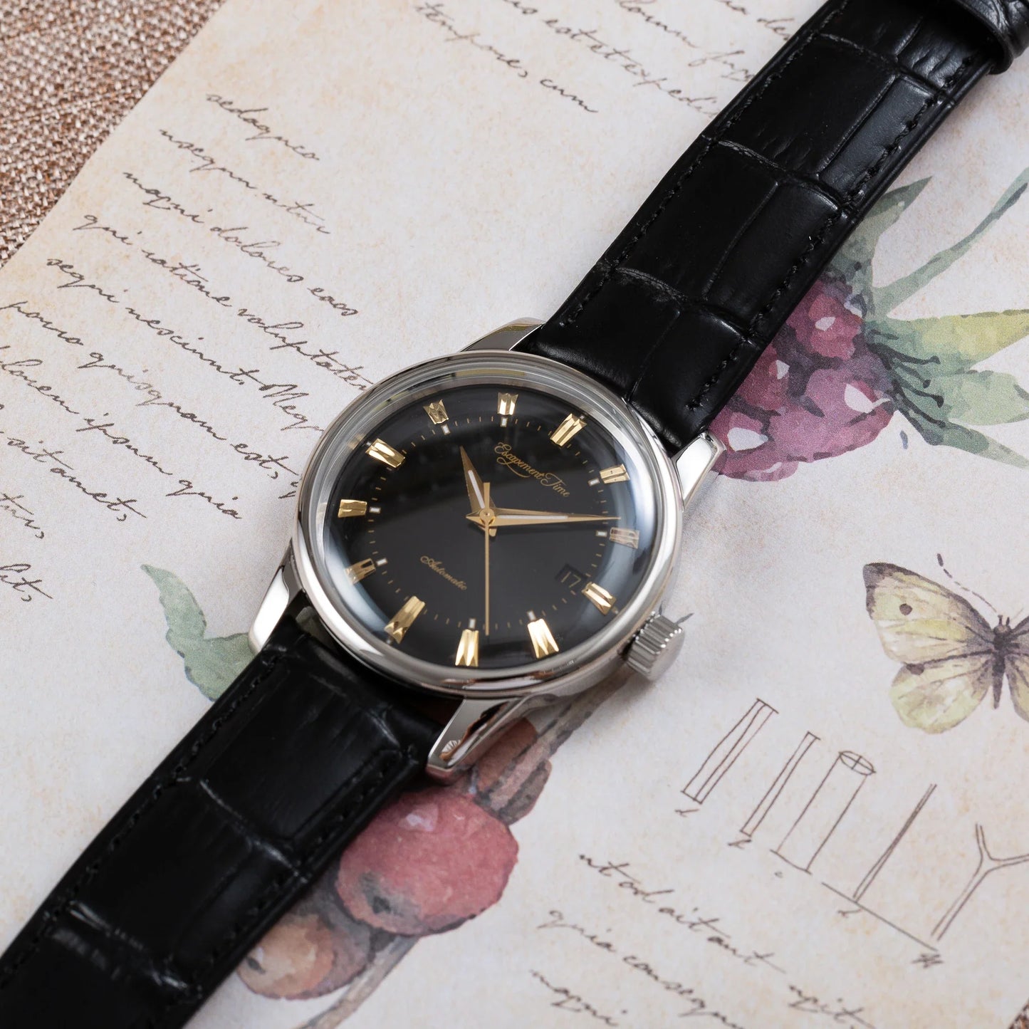 Escapement Time - Automatic Restoring ancient ways Watch by DarkByteGear