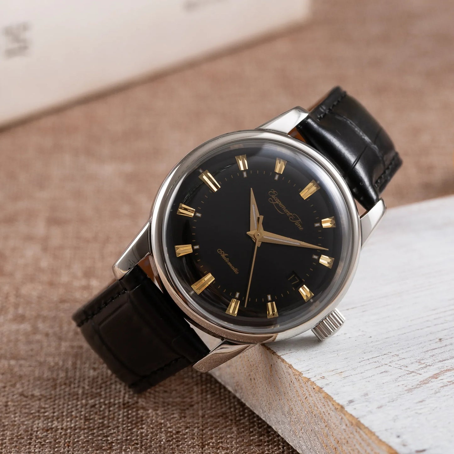Escapement Time - Automatic Restoring ancient ways Watch by DarkByteGear