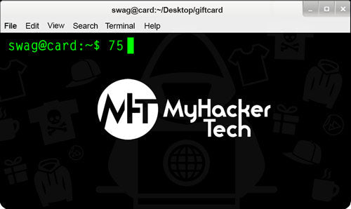 My Hacker Tech Swag Card by DarkByteGear