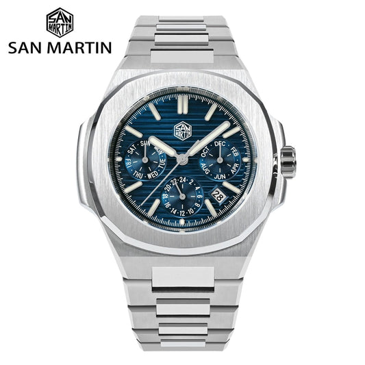 San Martin Miyota 9120 Multi-function Watch by DarkByteGear