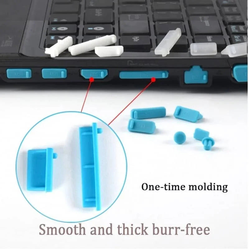 Anti-dust Plug Notebook Universal Anti Dust Plug 16Pcs Laptop Cover Protective Stopper Dust Plug Usb Computer Dustproof Plug by DarkByteGear