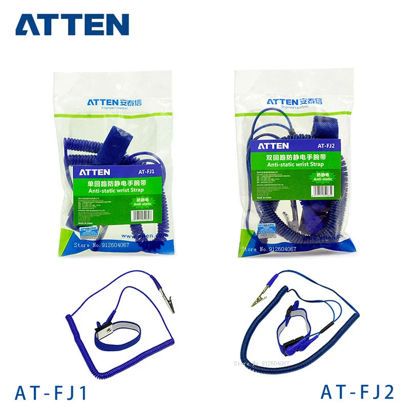 ATTEN Original Factory Anti-Static Wristband With Rope by DarkByteGear