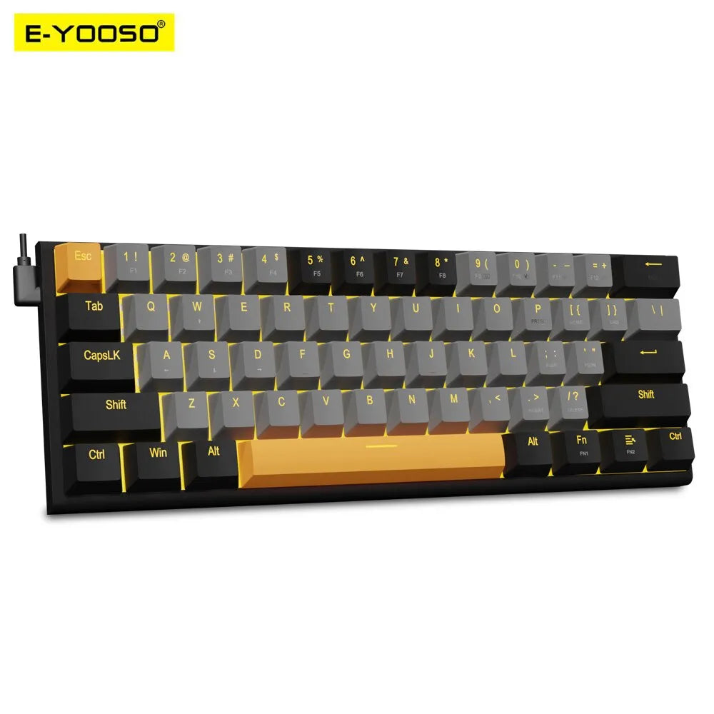 E-YOOSO Z11 USB Mechanical Gaming Wired Keyboard by DarkByteGear