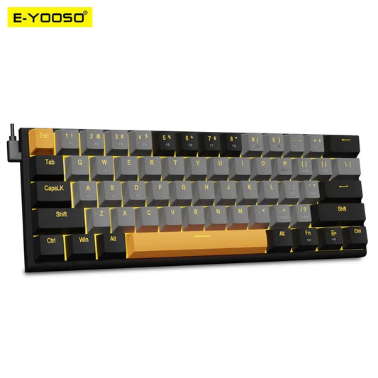 E-YOOSO Z11 USB Mechanical Gaming Wired Keyboard by DarkByteGear