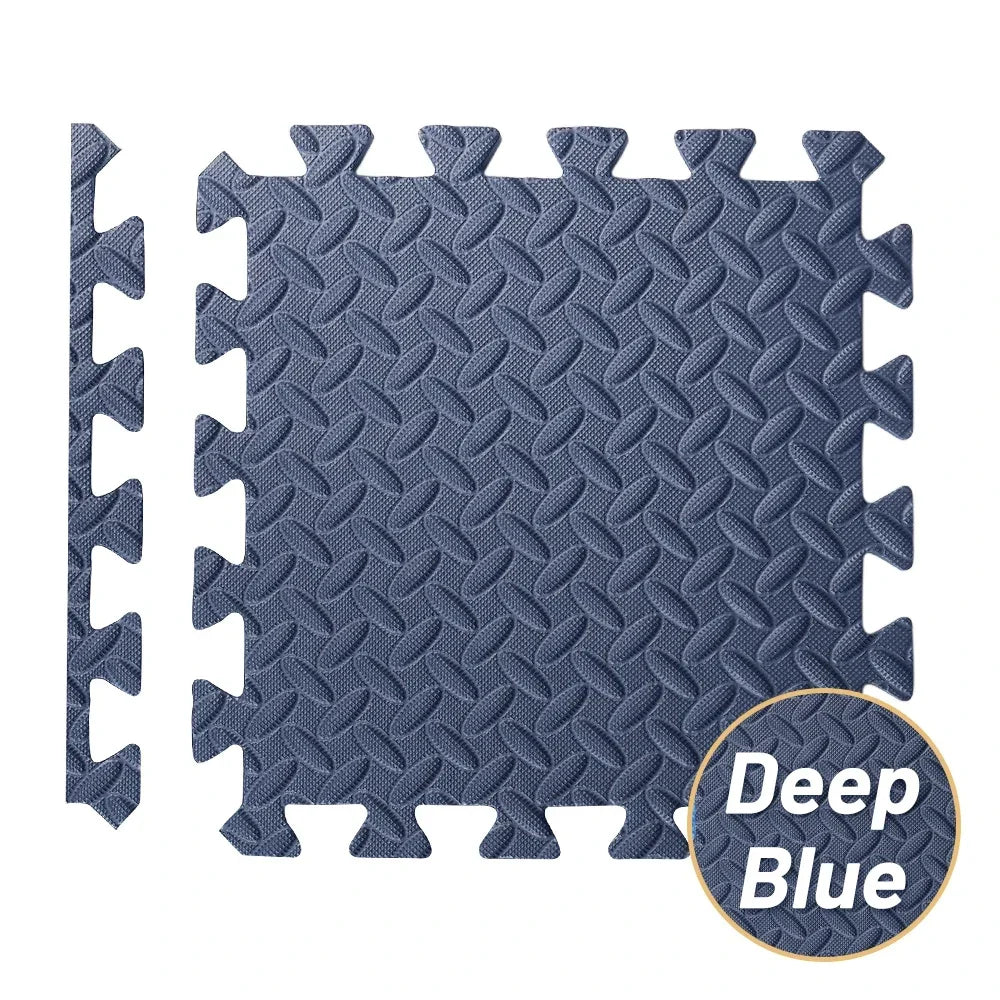 4~20Pcs Puzzle Fitness Mat, Eva Interlocking Foam Floor Tiles for Home Gym, Home Gym Equipment Mat, Non-Slip Floor Mat for Kids by DarkByteGear